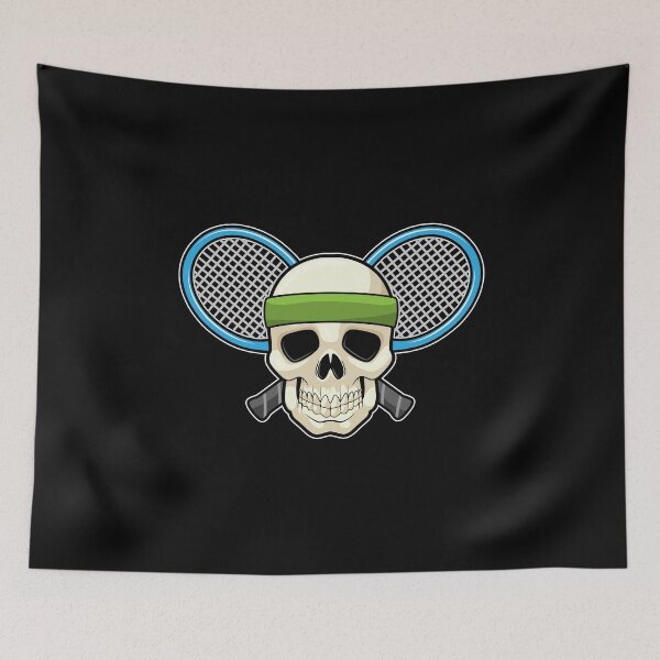 Item preview, Skull Tennis Tennis racket designed and sold by Snabdesign84.