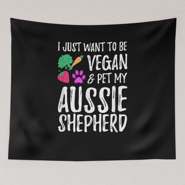 Item preview, Australian Shepherd Dog Mom Vegan For Vegetarian designed and sold by robinxam.