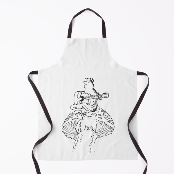 Item preview, Cottagecore Goblincore Frog Aesthetic Guitar and Mushroom designed and sold by FalkDania.
