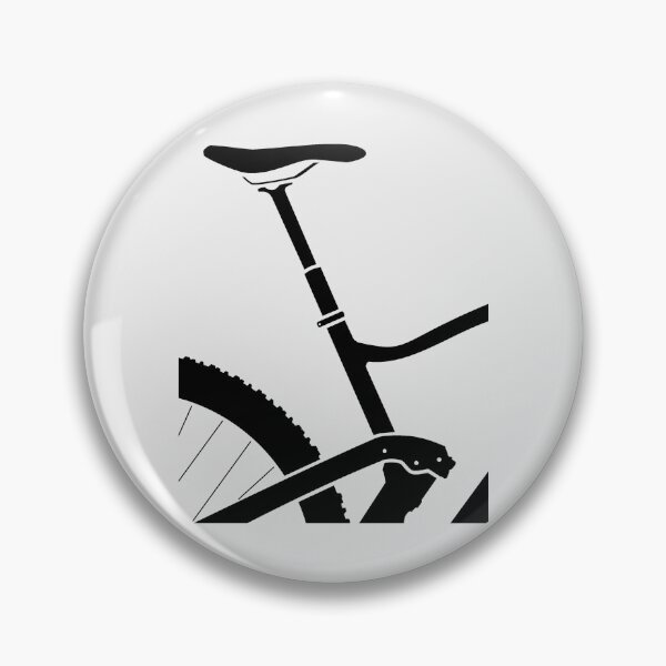 Item preview, Black Mountainbike Rear View designed and sold by RabeDesigns.