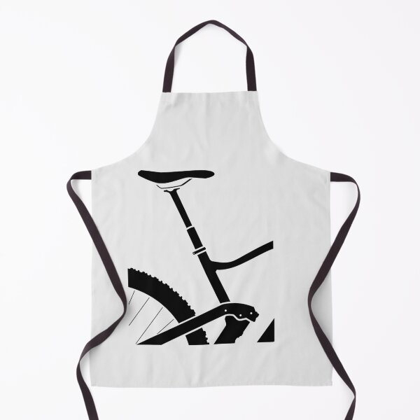 Item preview, Black Mountainbike Rear View designed and sold by RabeDesigns.