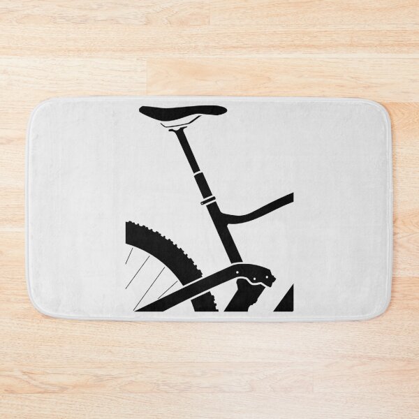 Item preview, Black Mountainbike Rear View designed and sold by RabeDesigns.