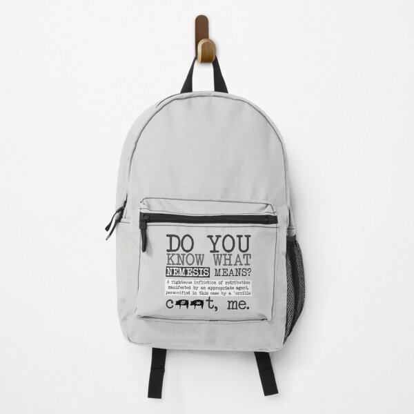 Item preview, Do you know what nemesis means? designed and sold by Raegan Finlay.