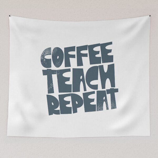 Item preview, Coffee Teach Repeat designed and sold by kolbasound.