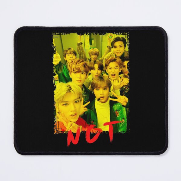 Item preview, NCT Kpop Group Members Yellow Korean Kpop RGB Color Design designed and sold by Piosenka Art.