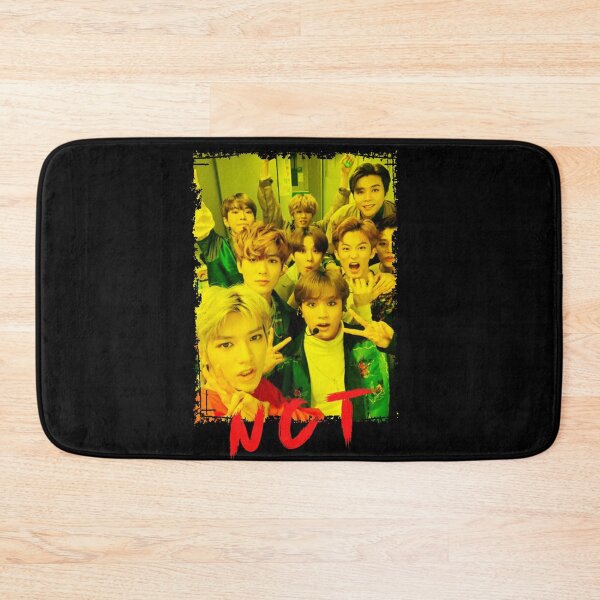 Item preview, NCT Kpop Group Members Yellow Korean Kpop RGB Color Design designed and sold by Piosenka Art.