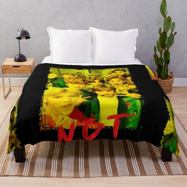 Item preview, NCT Kpop Group Members Yellow Korean Kpop RGB Color Design designed and sold by Piosenka Art.