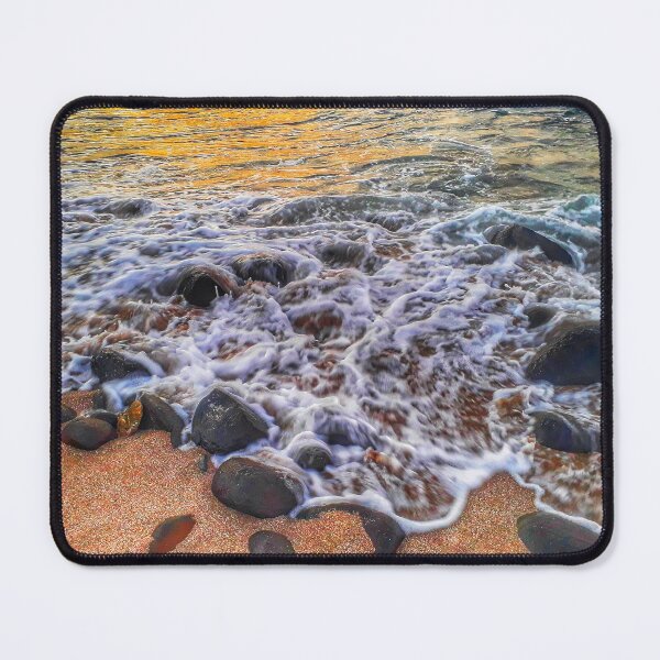 Item preview, Sunlit Ocean Sunset Beach designed and sold by Beachy.