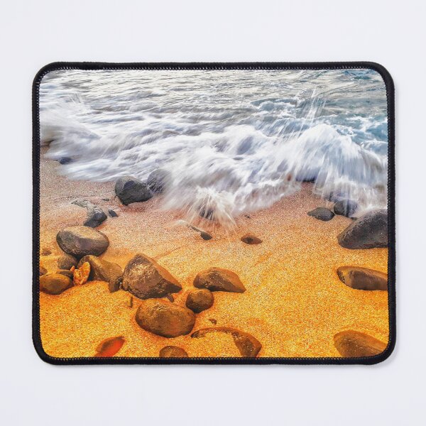 Item preview, Ocean Edge and Rocky Yellow Beach Sand designed and sold by Beachy.