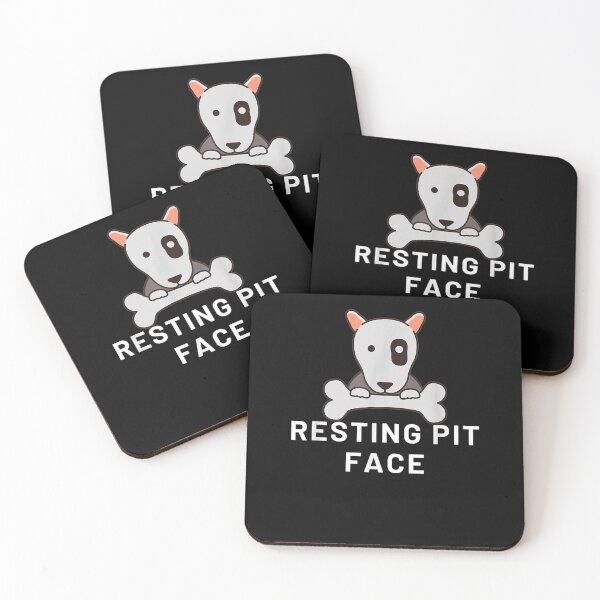 Item preview, Dog Pitbull Resting Pit Face Vintage Gift Smile designed and sold by robinxam.