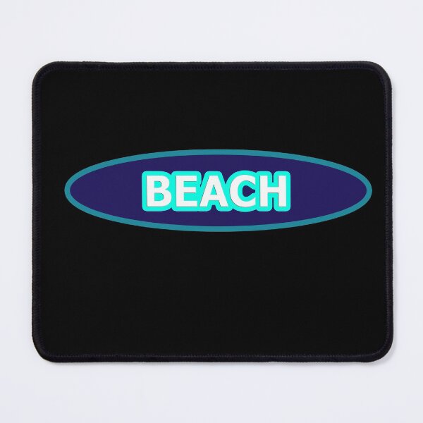 Item preview, Beach Word Blue and White and Turquoise designed and sold by Beachy.