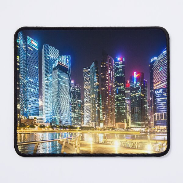 Item preview, singapore marina bay at night designed and sold by franckreporter.