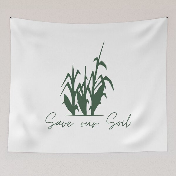 Item preview, Save Our Soil - Regenerative Agriculture- Reverse Climate Change designed and sold by WildBerryArt.