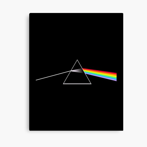 Triangle Rainbow Canvas Print