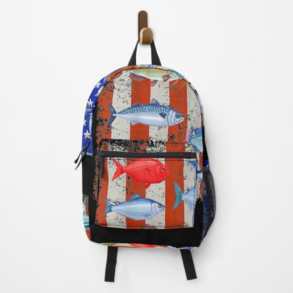 Item preview, Fishing American Usa Flag For Fis Fish designed and sold by robinxam.