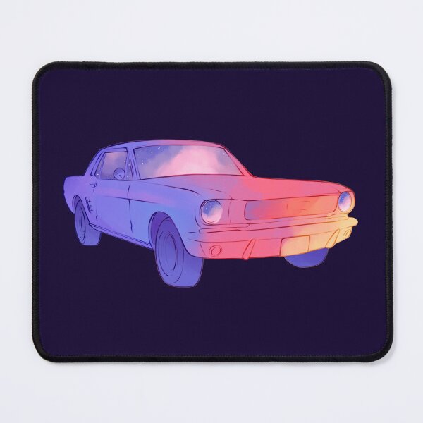 Item preview, Muscle car sunset clouds gradient designed and sold by Bianca Brownish.