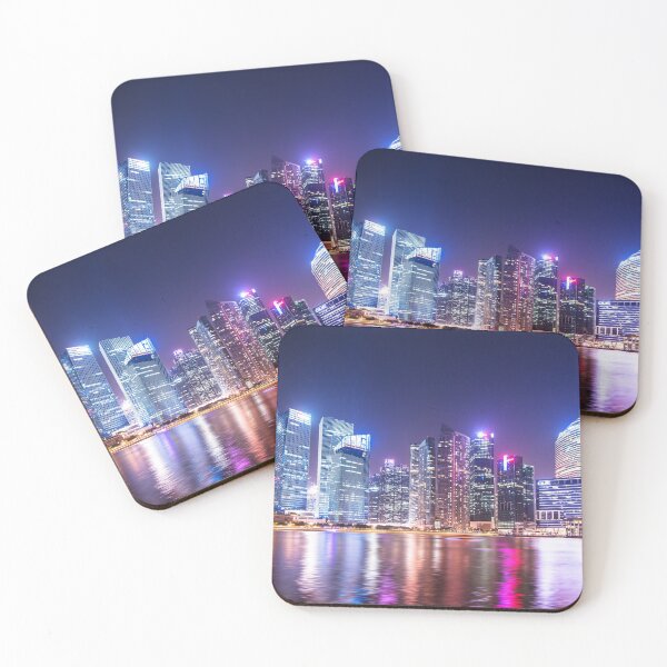 Item preview, singapore marina bay at night designed and sold by franckreporter.