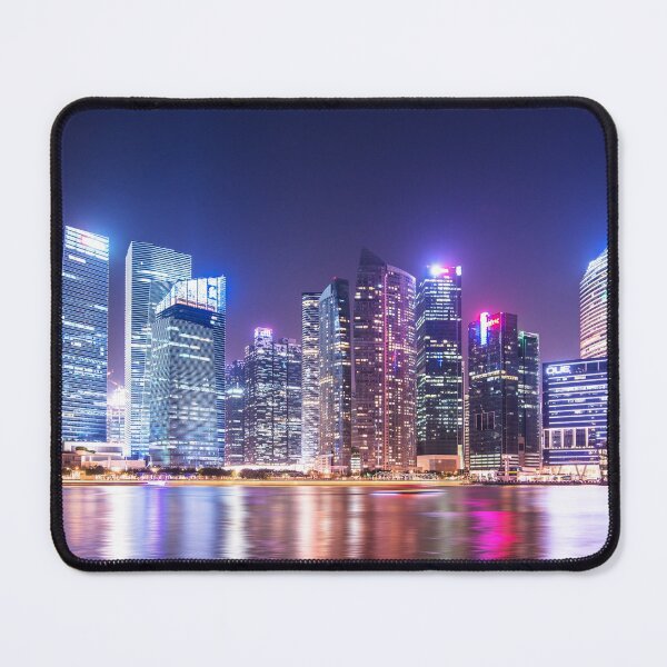 Item preview, singapore marina bay at night designed and sold by franckreporter.
