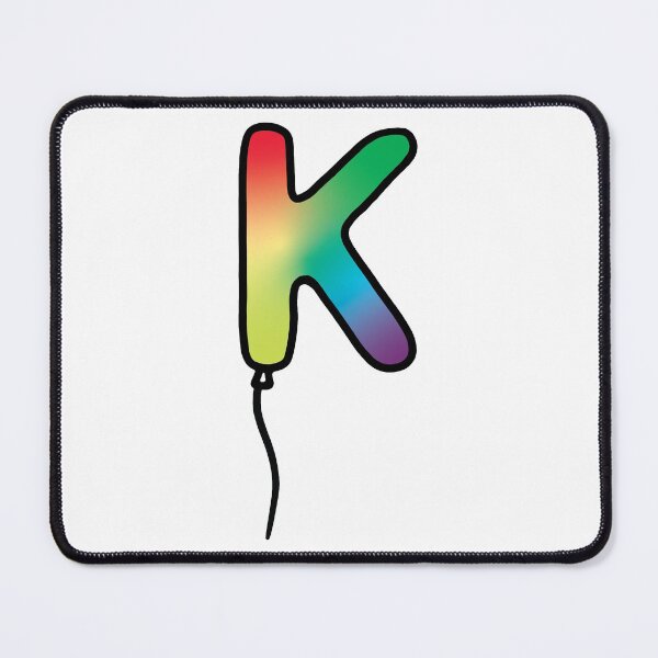 Item preview, Initial Monogram Balloon Letter K designed and sold by murialbezanson.