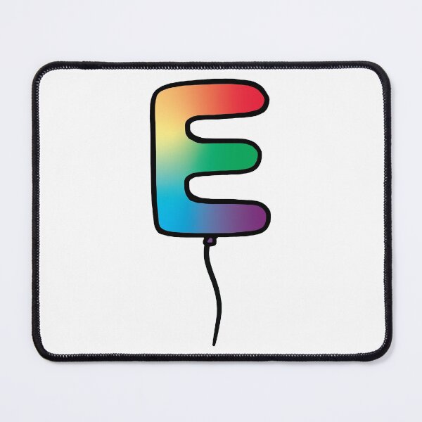 Item preview, Initial Monogram Balloon Letter E designed and sold by murialbezanson.