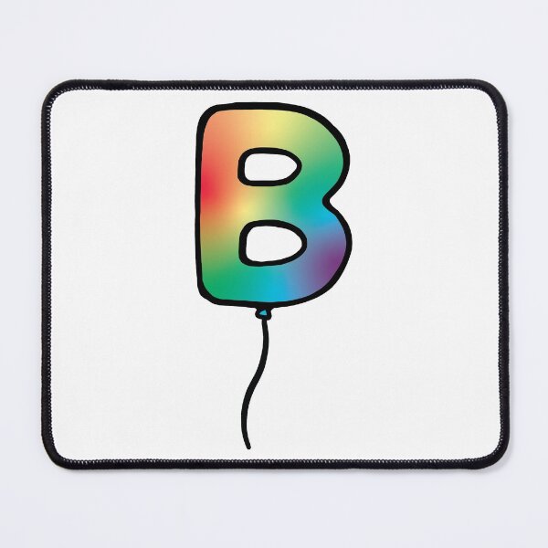 Item preview, Initial Monogram Balloon Letter B designed and sold by murialbezanson.