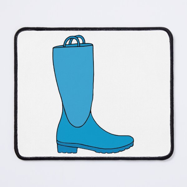 Item preview, Blue Rain Boots designed and sold by murialbezanson.