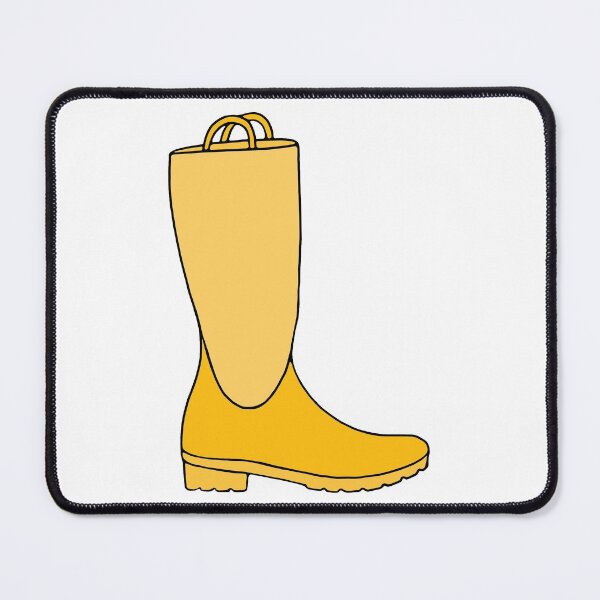 Item preview, Yellow Rain Boots designed and sold by murialbezanson.