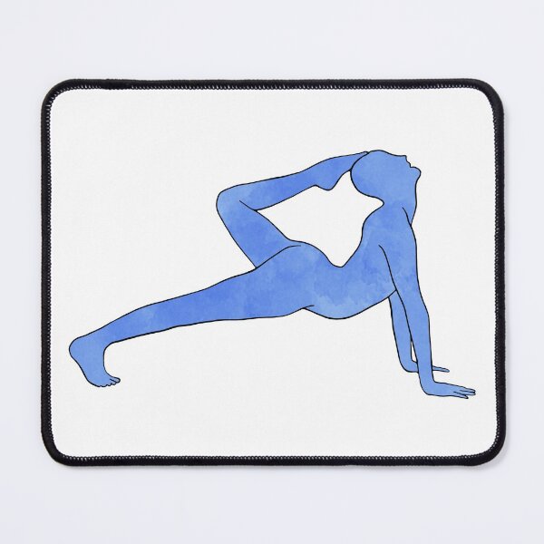 Item preview, Watercolor Yoga Pose designed and sold by murialbezanson.
