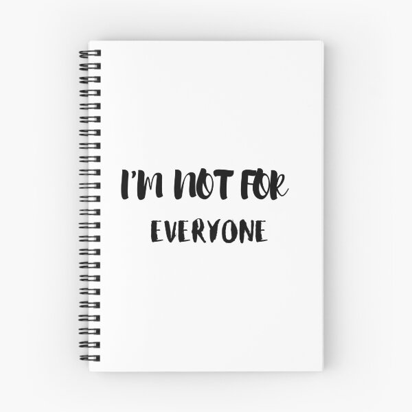 Item preview, I am not for everyone t-shirt designed and sold by Bright-Store.