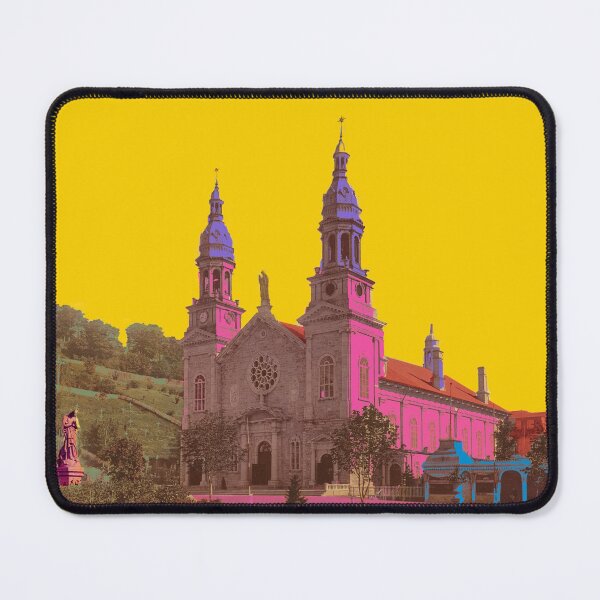 Item preview, Basilica of Sainte Anne de Beaupre, vintage architecture designed and sold by Mauswohn.