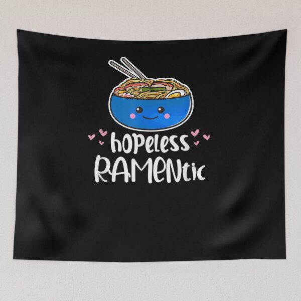 Item preview, Ra Noodle Soup Bowl Hopeless Ra Tic Pun designed and sold by robinxam.