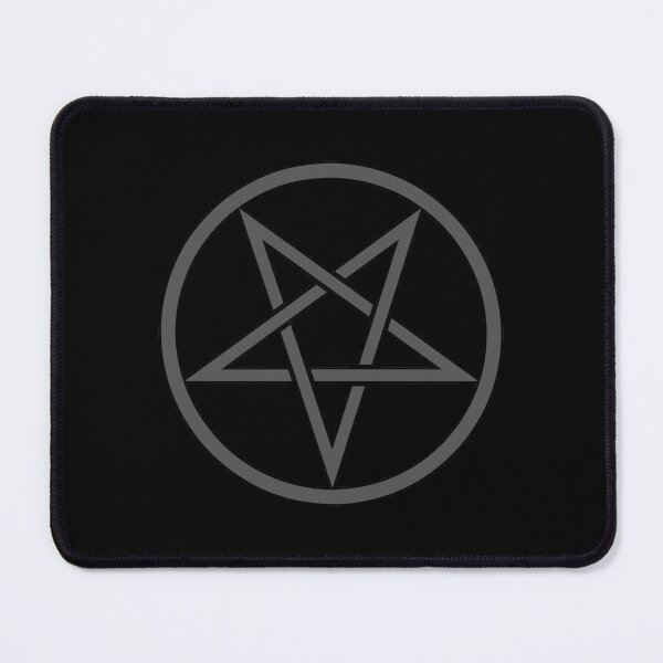 Item preview, Satanic Pentagram (gray wolf edit) designed and sold by Weltenbrand.