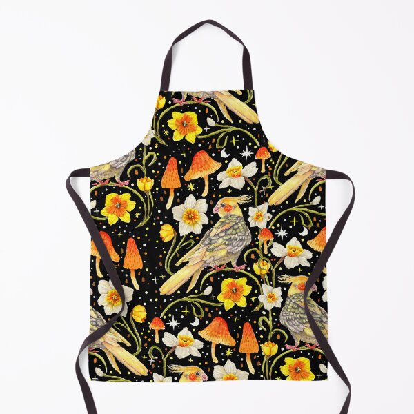 Item preview, Magical parrots with mushrooms - BLK designed and sold by janeferwong.