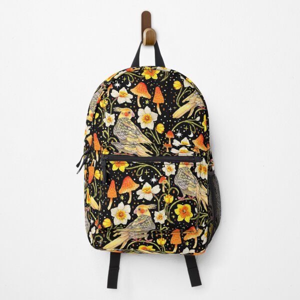 Item preview, Magical parrots with mushrooms - BLK designed and sold by janeferwong.