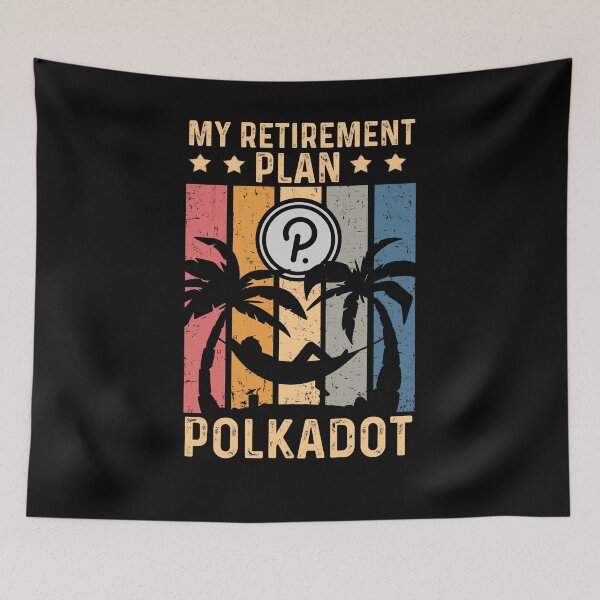 Item preview, My Retirement Plan Polkadot - Cryptocurrency Traders Gift designed and sold by ohmier.