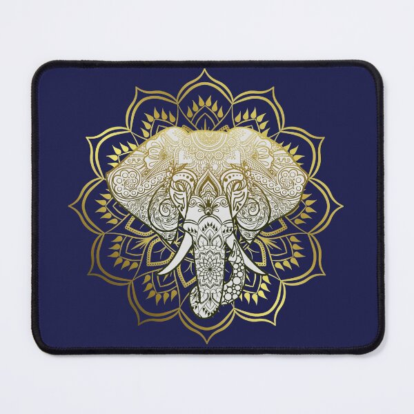 Item preview, Golden Mandala Elephant designed and sold by Bluepress.