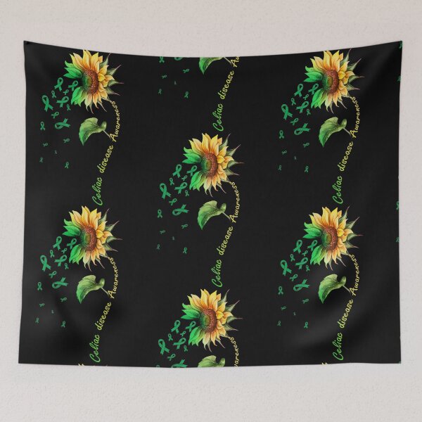 Item preview, Celiac Disease Awareness Sunflower designed and sold by Lossubum5683.