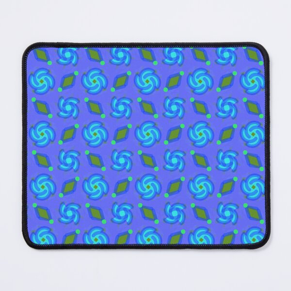 Item preview, Cosmic Pulse - Electric Blue Pattern designed and sold by IridescentSea.
