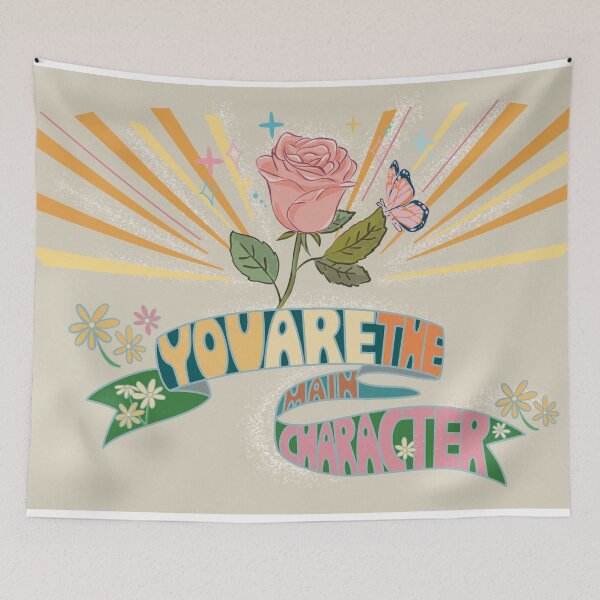 Item preview, Vintage Rose You Are The Main Character designed and sold by Yunipop.