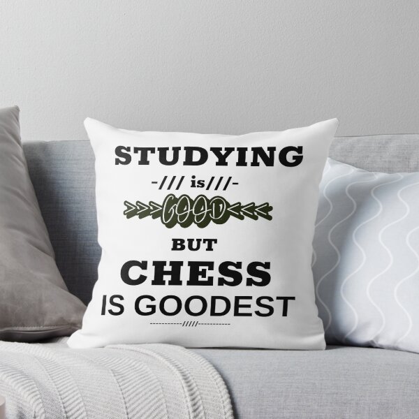 Item preview, Studying is good but chess is goodest designed and sold by DesignedBySnip.