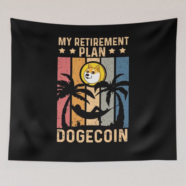Item preview, My Retirement Plan Dogecoin - Cryptocurrency Traders Gift designed and sold by ohmier.