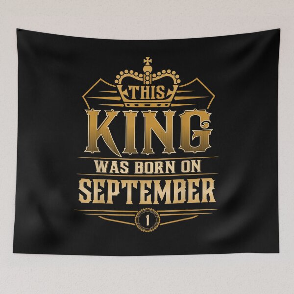 Item preview, This King Was Born On September 1st Virgo Libra designed and sold by tolivia.