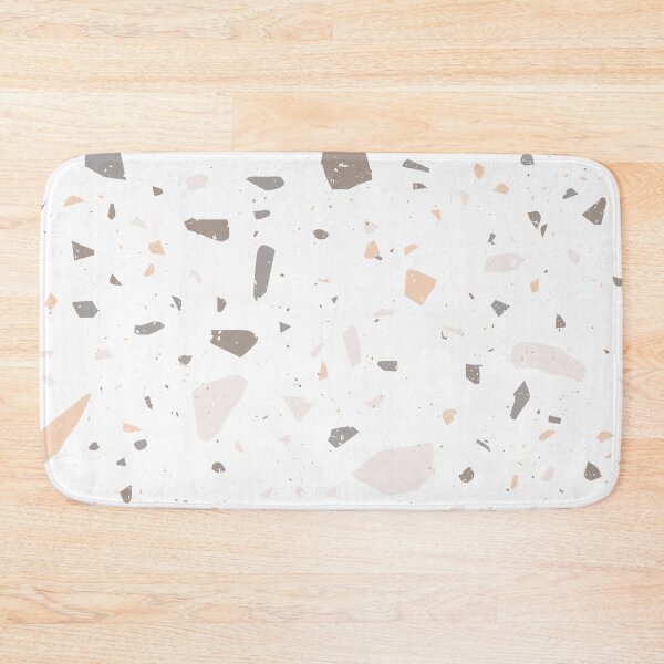 Item preview, Modern White Terrazzo Pattern designed and sold by thesnowwhyte.