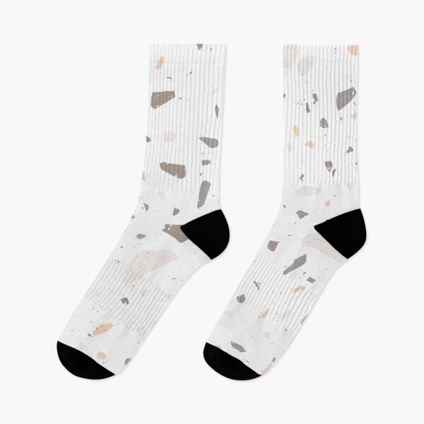 Item preview, Modern White Terrazzo Pattern designed and sold by thesnowwhyte.