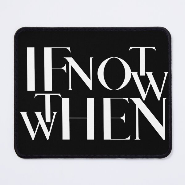 Item preview, If not now then when in white designed and sold by yennyz.