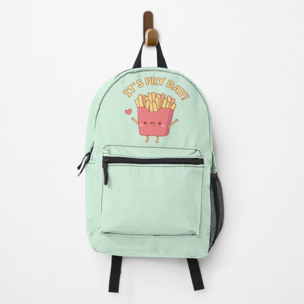Item preview, Cute French Fries Its Fry Day Pun Doodle designed and sold by rustydoodle.