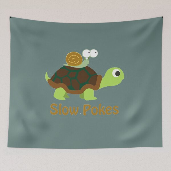 Item preview, Funny turtles slow poke Small designed and sold by FletcherasdLyn.