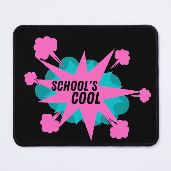 Item preview, School's cool - Pink super hero Pow effect print designed and sold by yennyz.