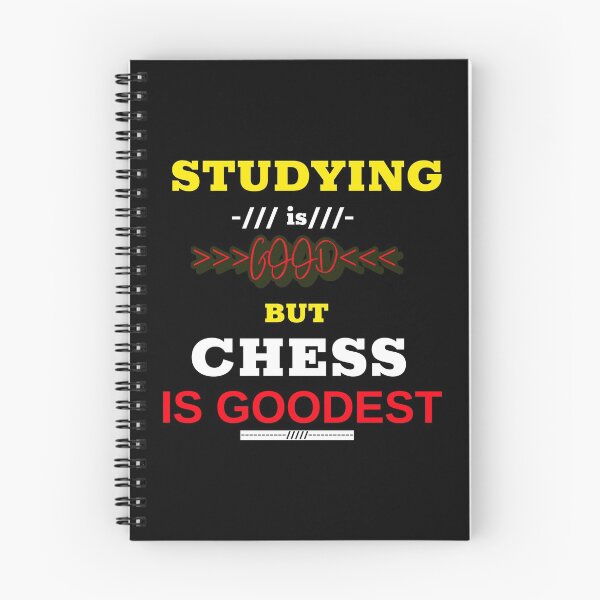 Item preview, Studying is good but chess is goodest designed and sold by DesignedBySnip.