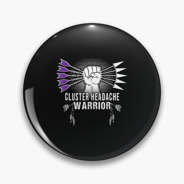 Item preview, Cluster Headache Warrior Awareness designed and sold by Lossubum5683.